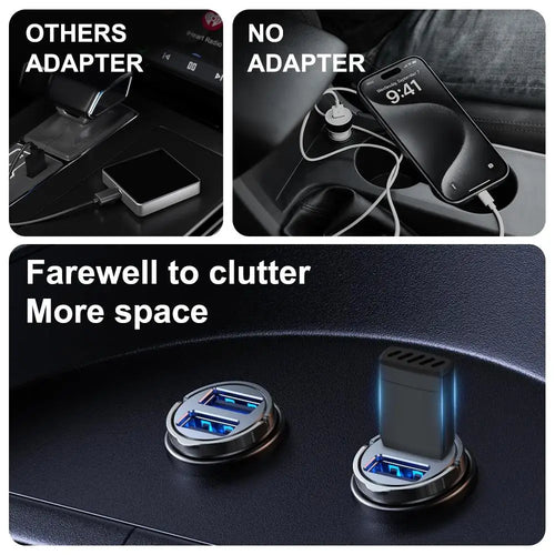 Wireless Adapter Smart Wireless CarPlay Android Auto USB Dongle WiFi Bluetooth Auto Connection OTA Upgrade for Original Cars