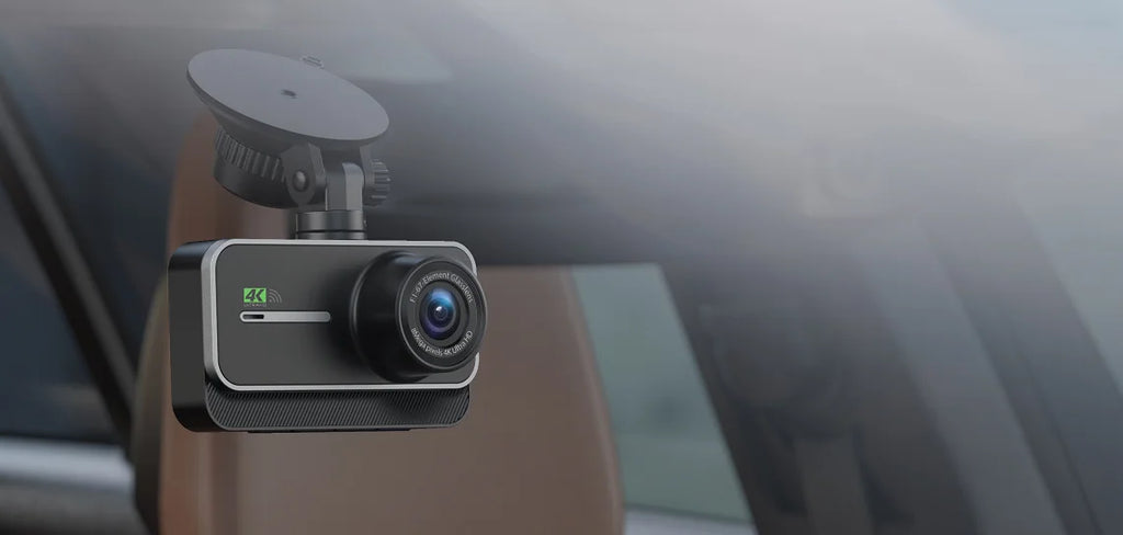 4K Dash Cam, Car Front and Rear Dash Camera